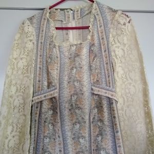 Vintage 70s Prairie Dress